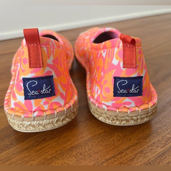NEW Vinyard Vines Seastar Beachcomber Espadrille Water Sandals Summer Blooms, 8 - Picture 8 of 11